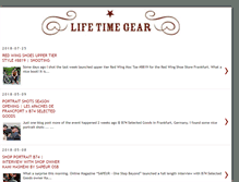 Tablet Screenshot of life-time-gear.com